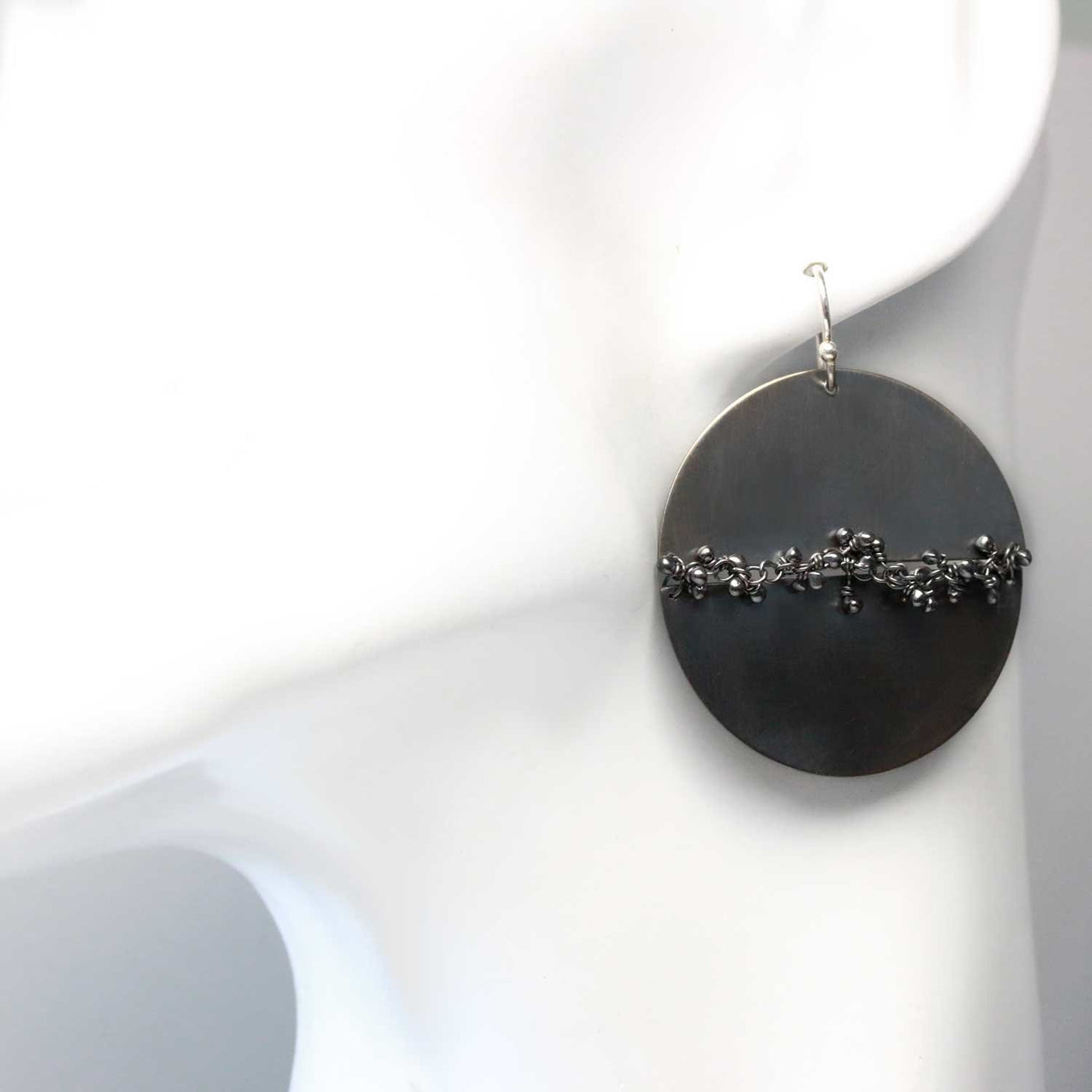 oxidized sterling silver