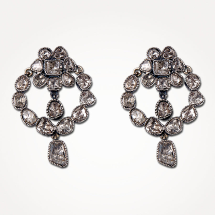 Moondrop Diamond Earrings