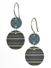 Gray with colored stripes