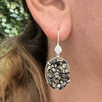Pyrite Azores Earrings