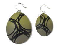 Olive Blend, Comparison of large and small earrings