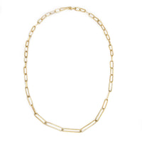 Graduated Paperclip Necklace
