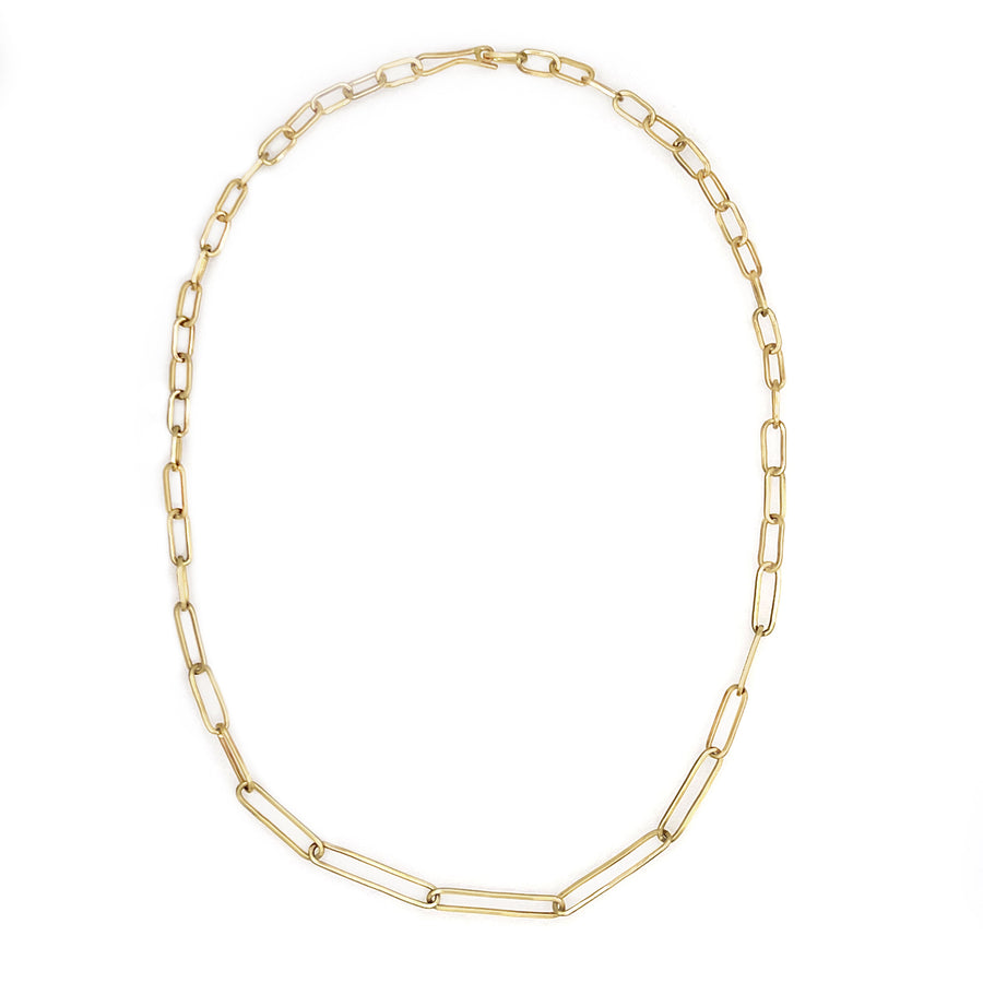 Graduated Paperclip Necklace