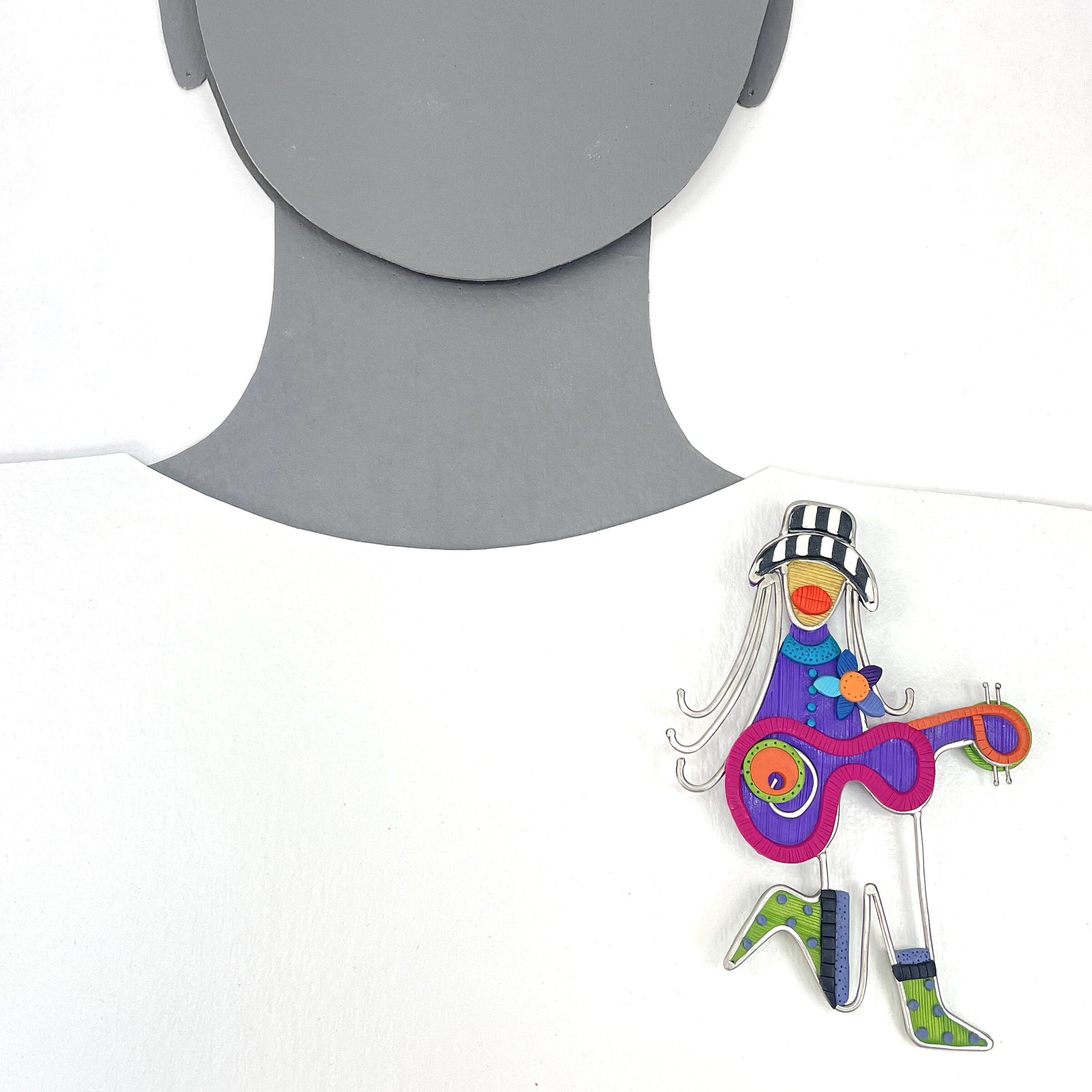 Dance to your Own Rhythm Bonnie Brooch