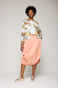 Soft Washed Tencel Kairos Bubble Skirt