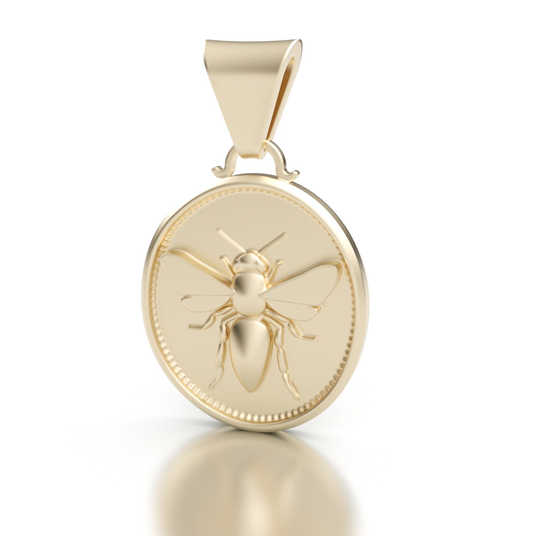 14k Yellow Gold (cad image)