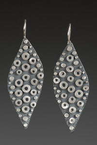 Elongated Disco Earrings