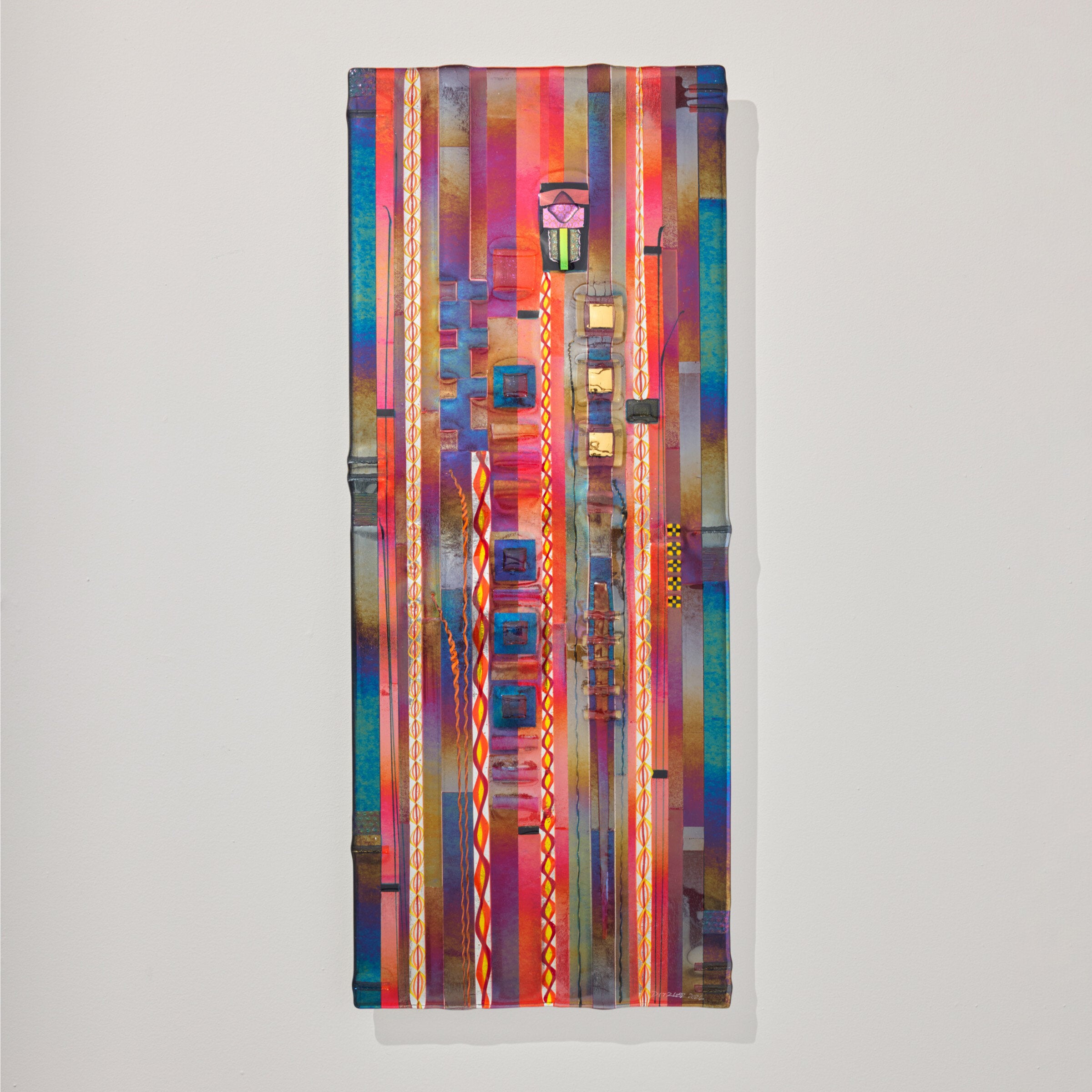Sunset Coral Wall Panel