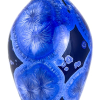 Crystalline Tear Ornament, Cobalt Ocean