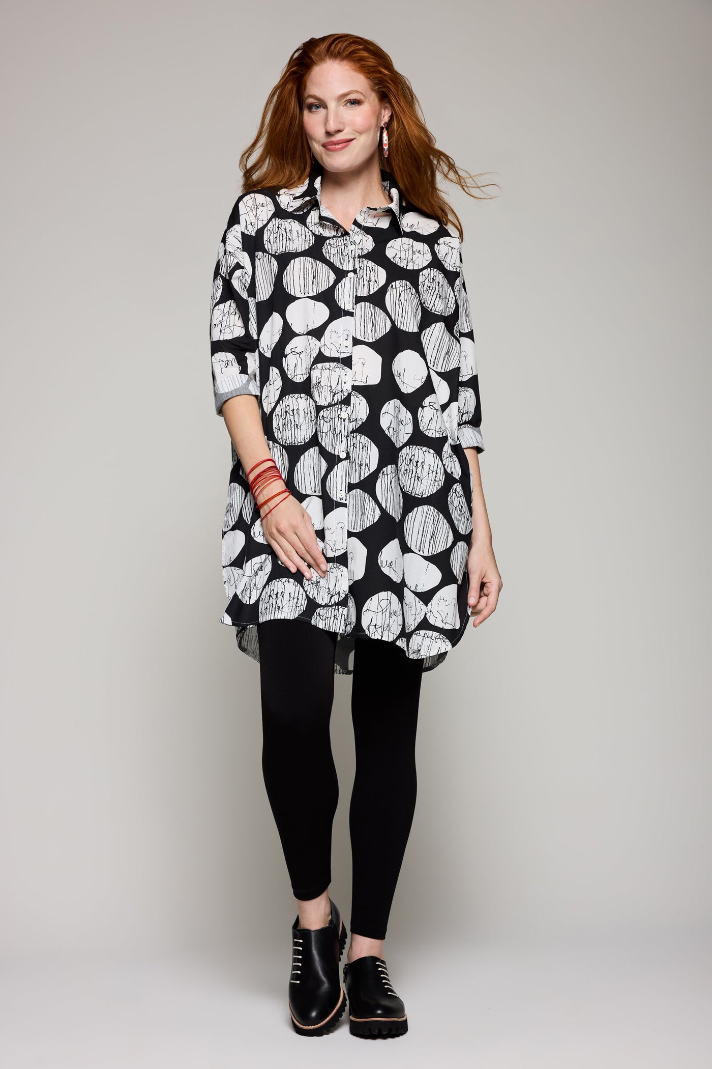 Niva Button Tunic