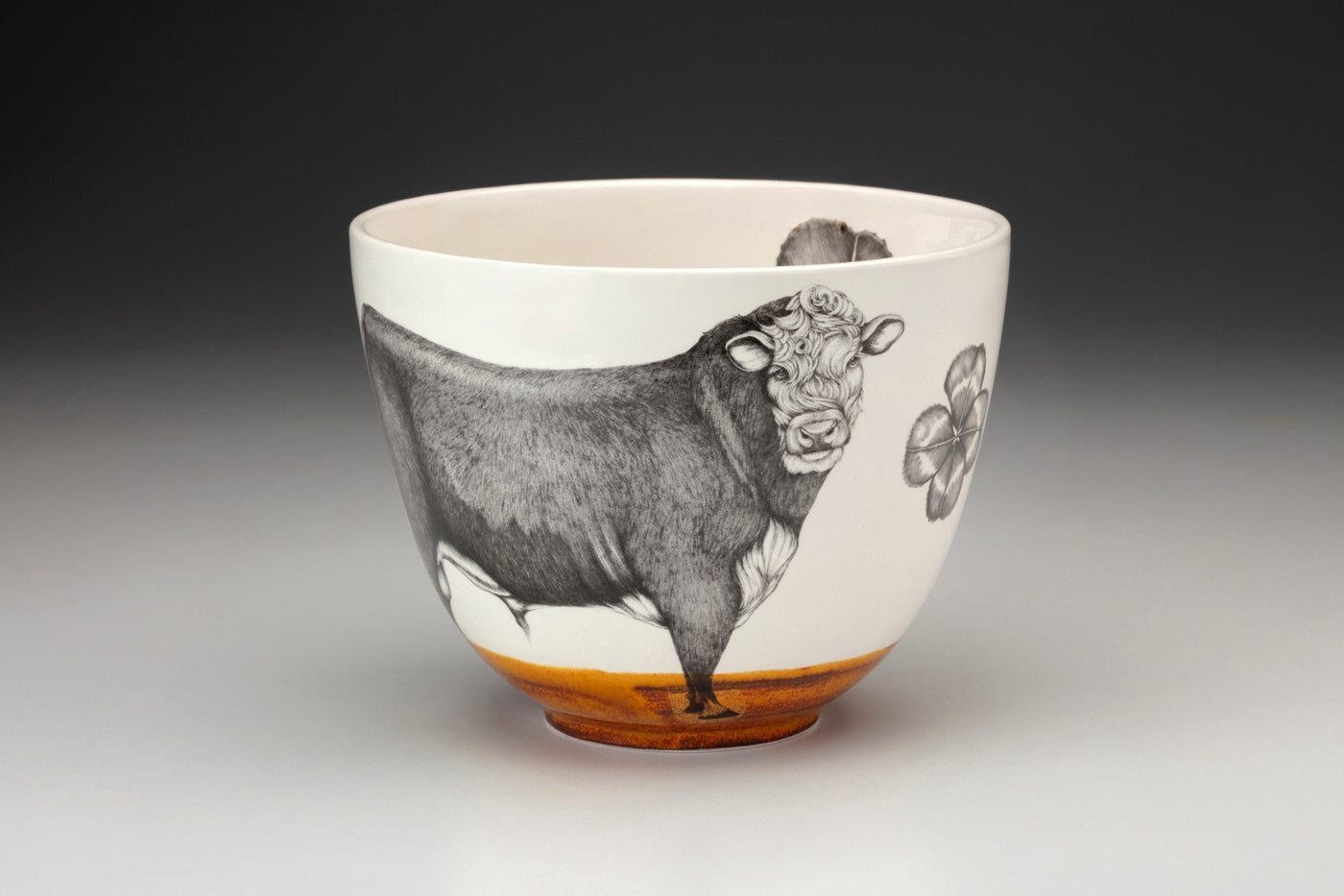 Medium Hereford Bull Bowl