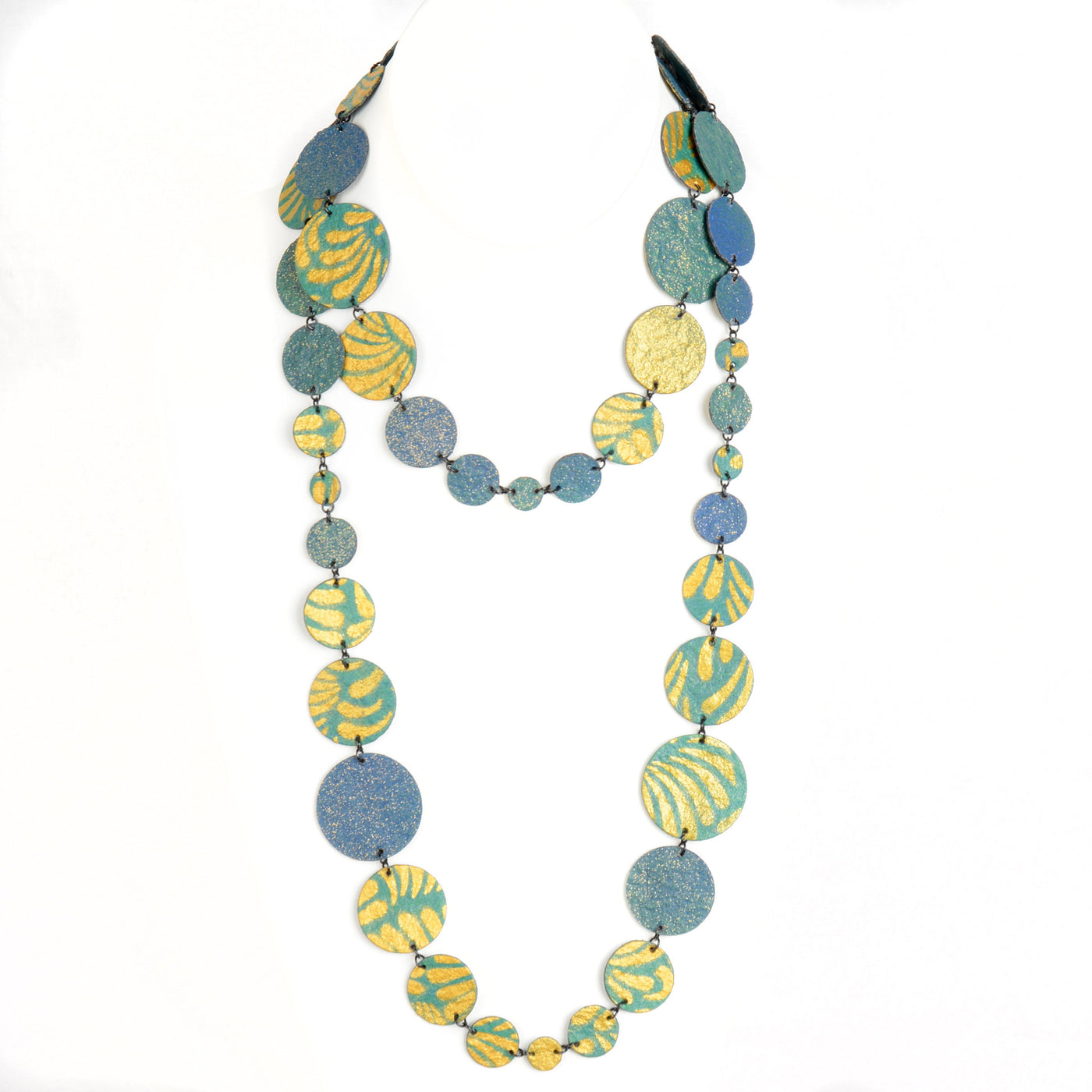 Green, Blue, & Gold Fern