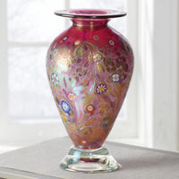 Tall Classic Ruby Monet Vase