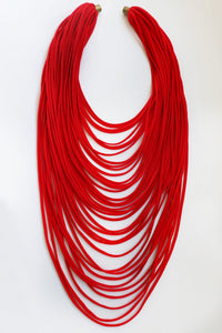 Solid Multi-Strand Necklace