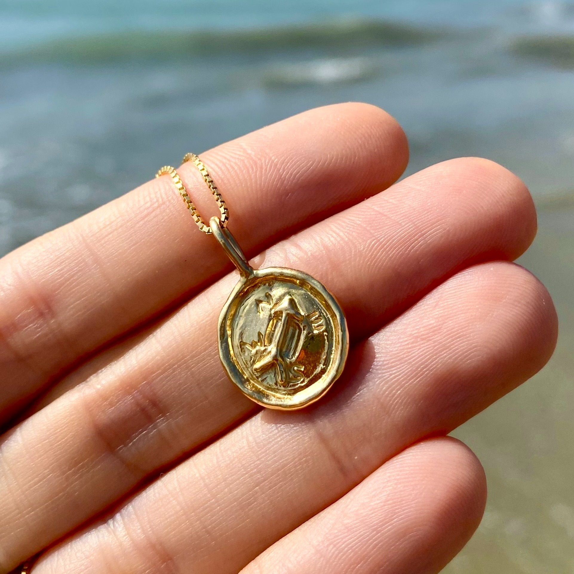 Mini Compass Necklace