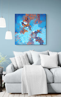 Blooming Skies in room