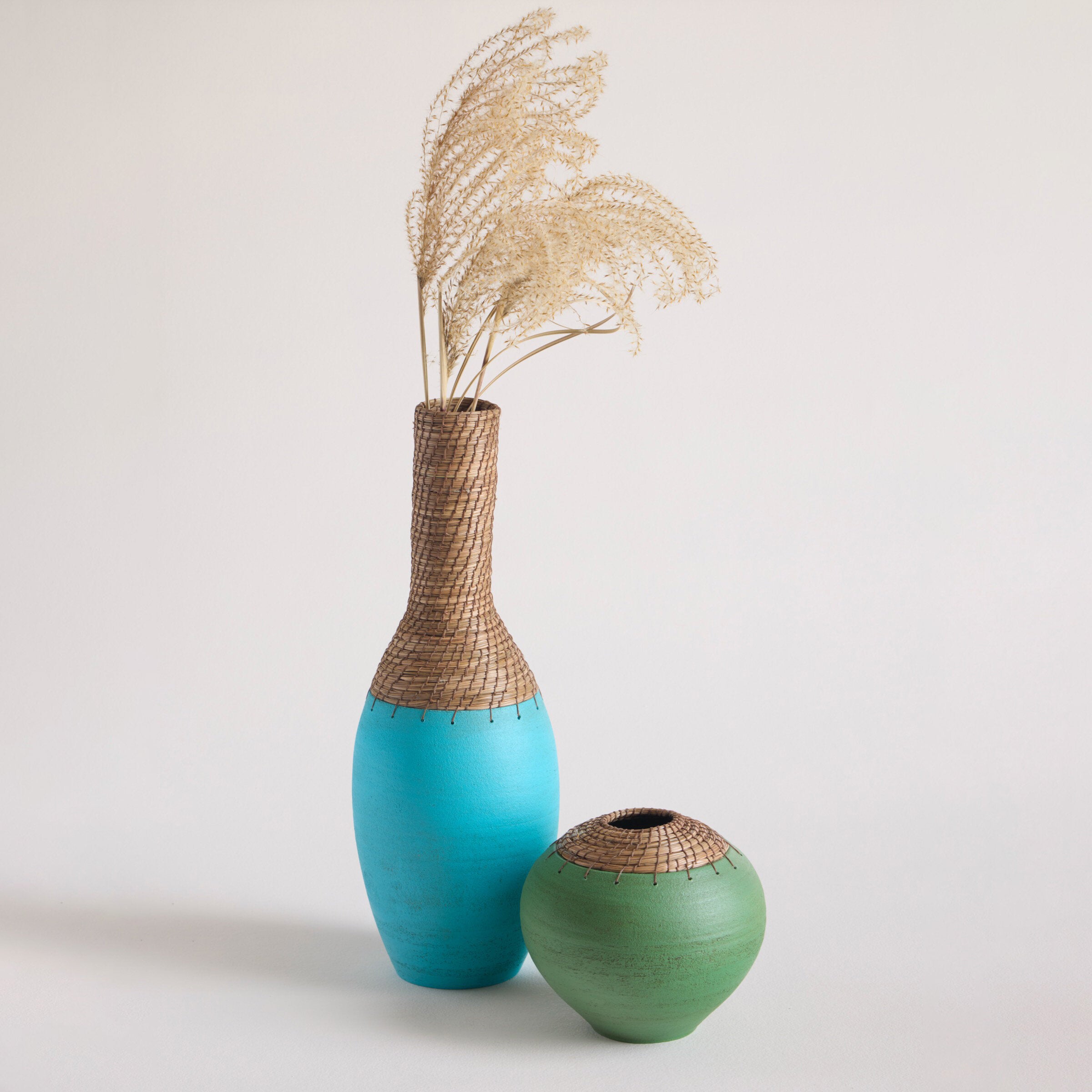 Tuscan Green Sphere Vessel