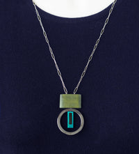Modern Wood & Hemalyke Pendant