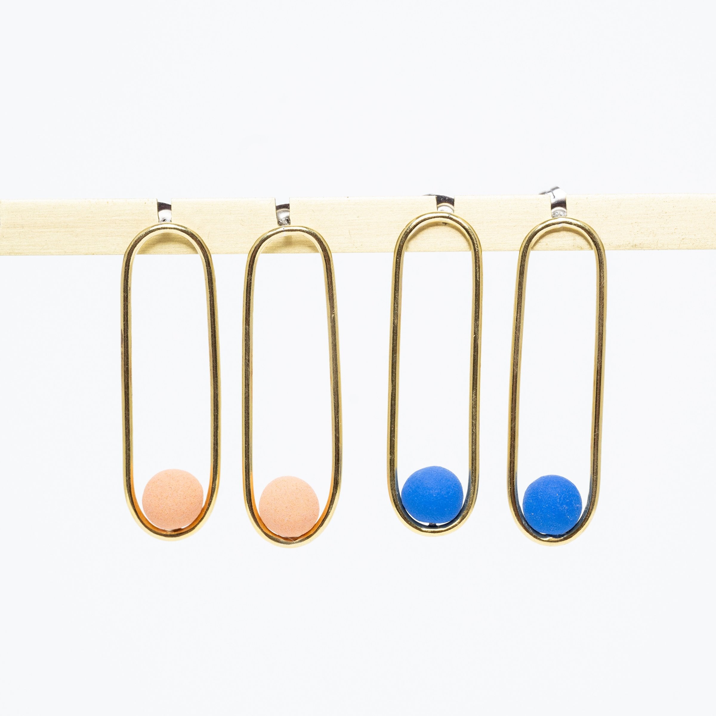 Peach and Cobalt