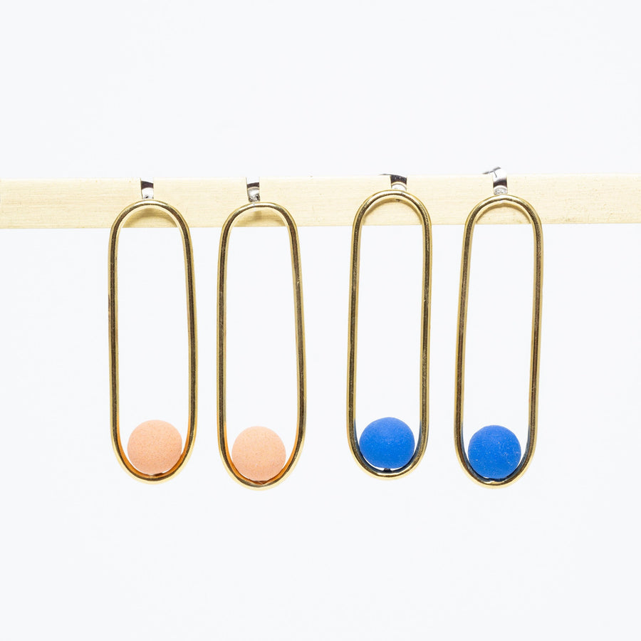 Peach and Cobalt
