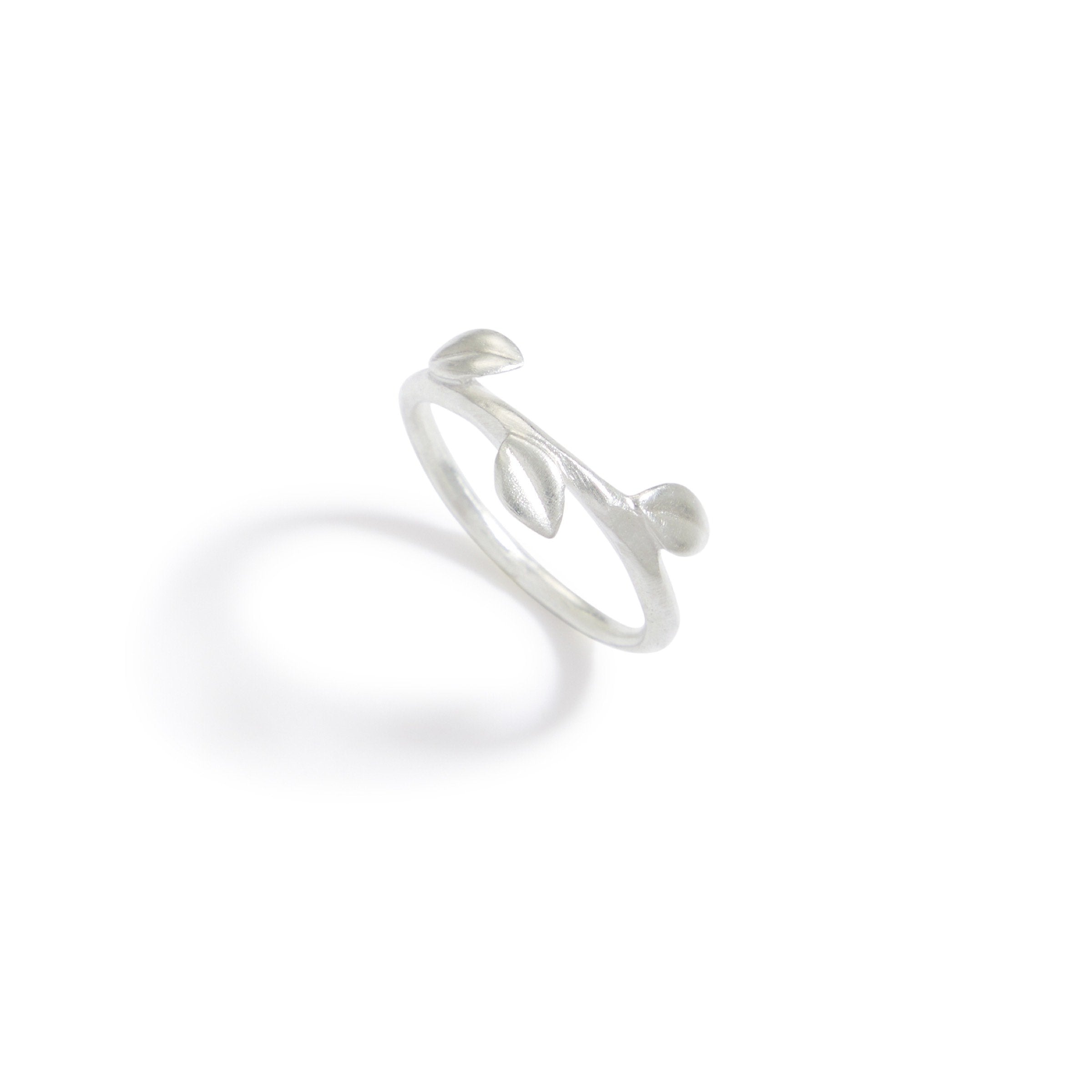 Triple Leaf Ring