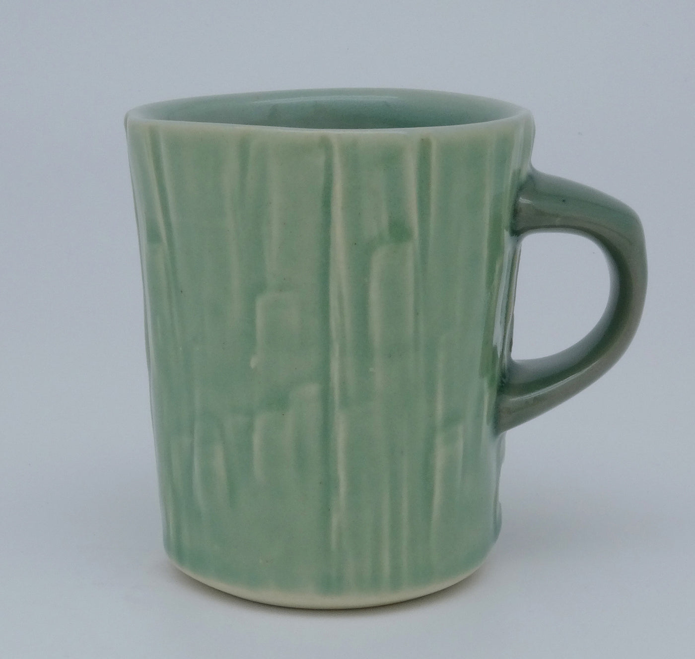 Celadon Forest Mug Pair