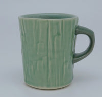 Celadon Forest Mug Pair