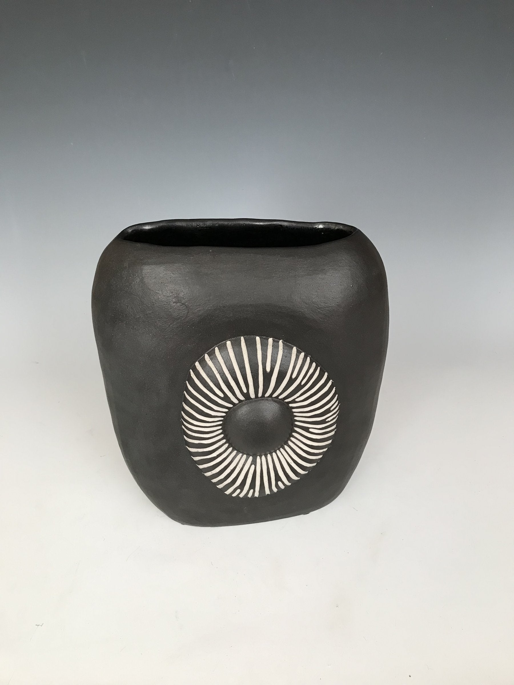 Two Sided Oval Vase
