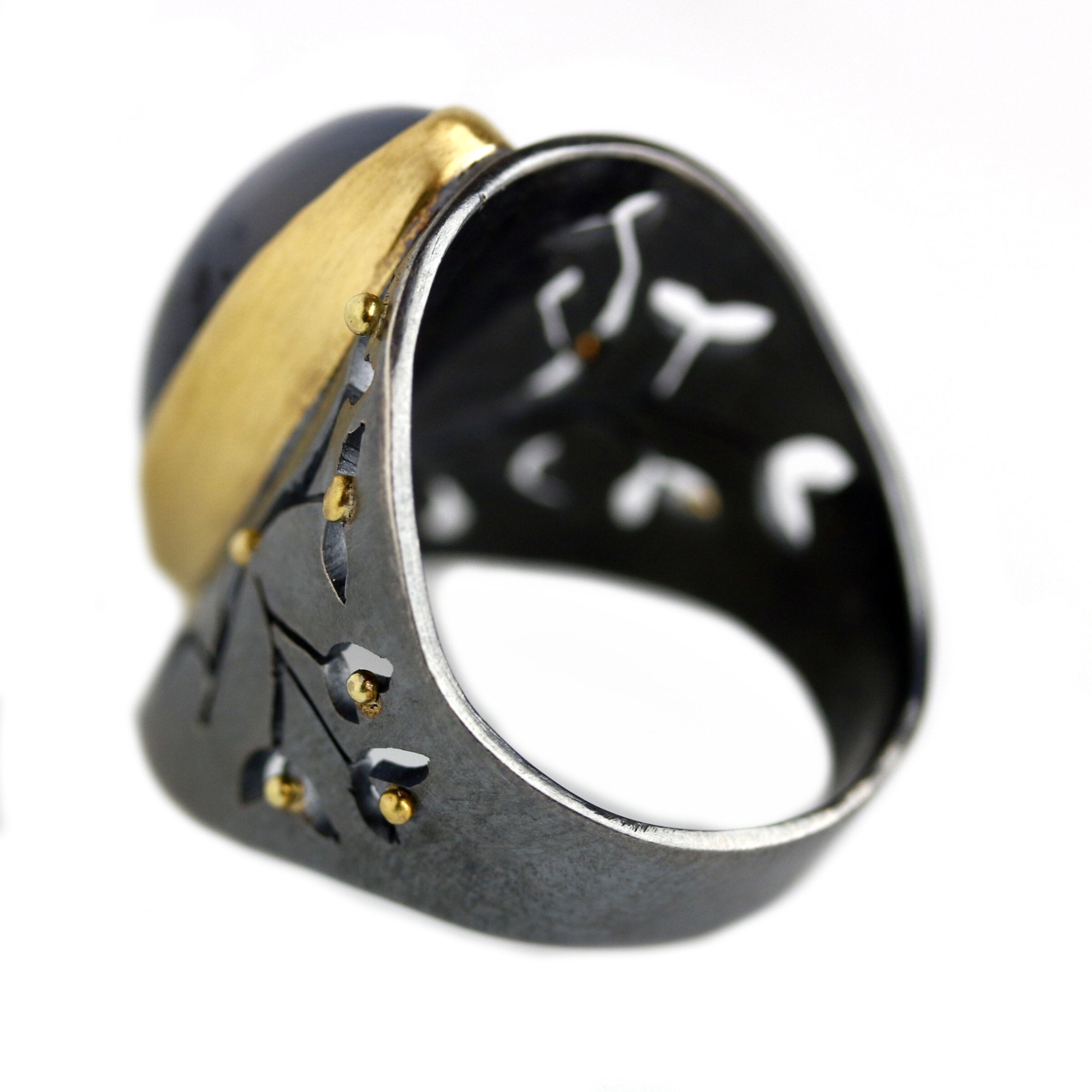 Montana Agate Vines Ring
