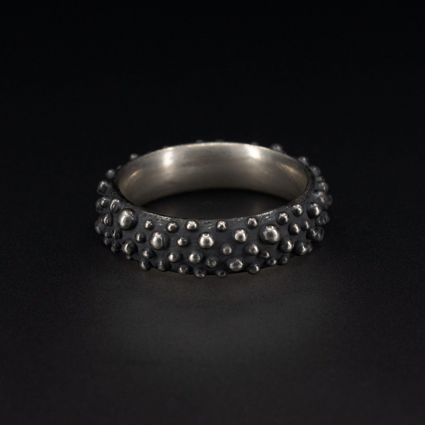 Large Oxidized Silver