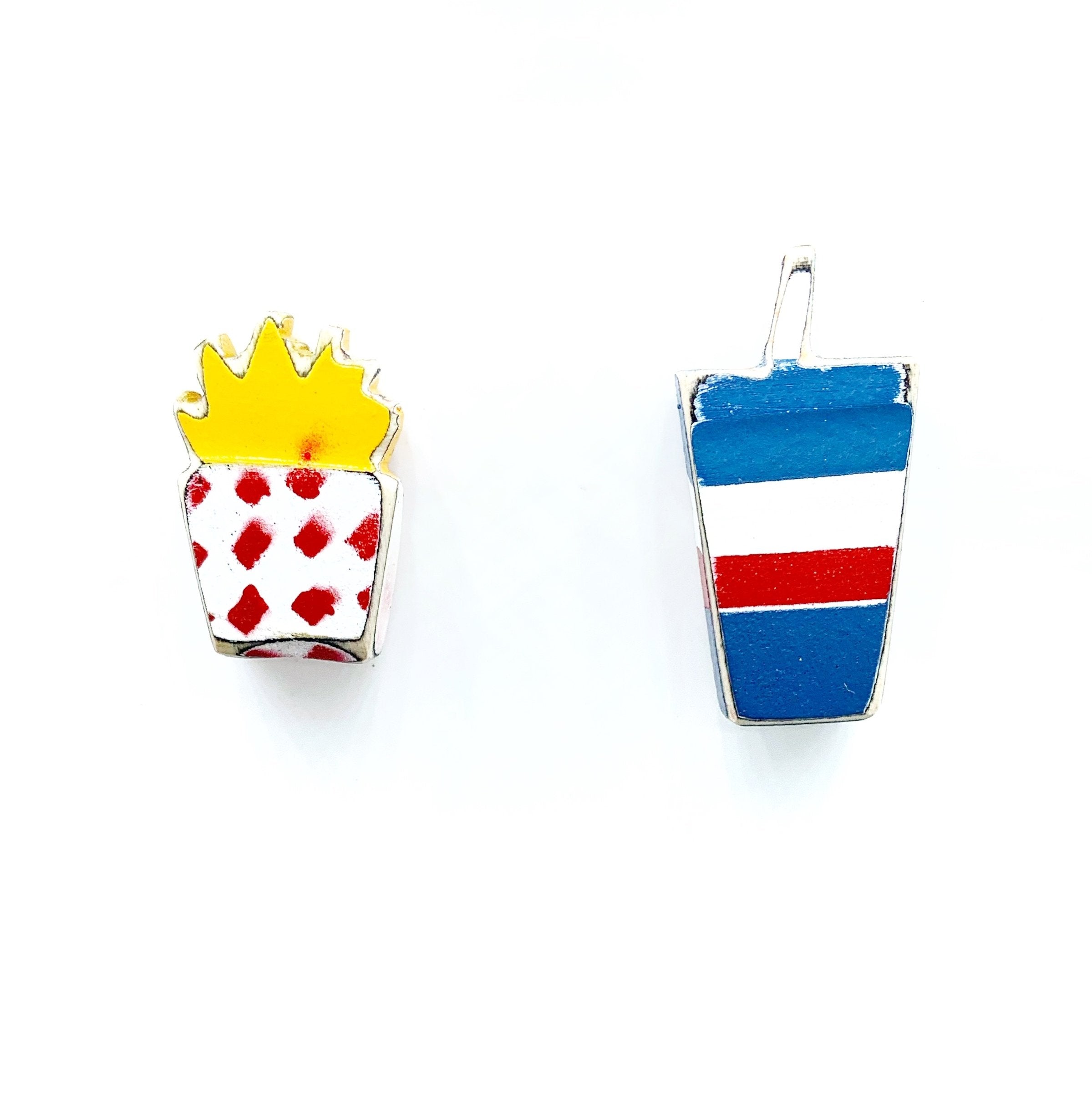 Fries and a Coke Earrings