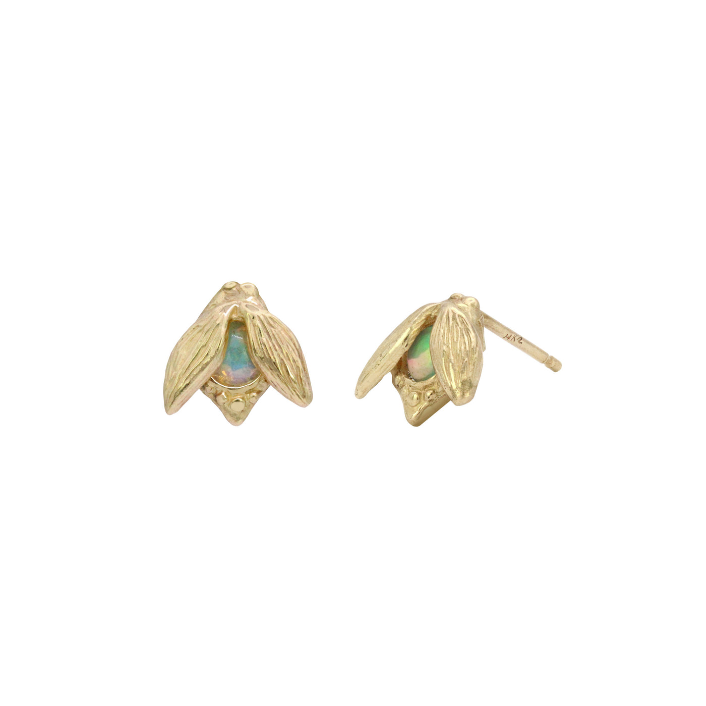 Alida Opal Bug Stud Earrings