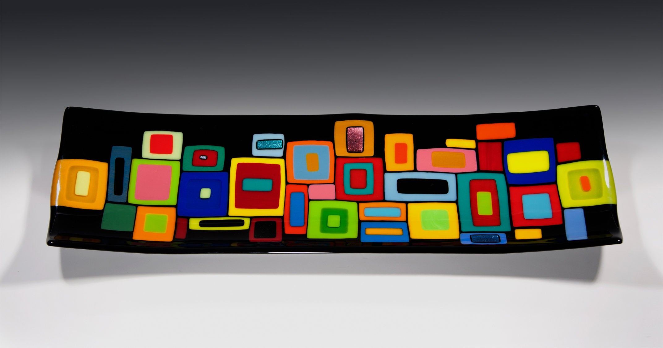 Large Retro Carnival Platter