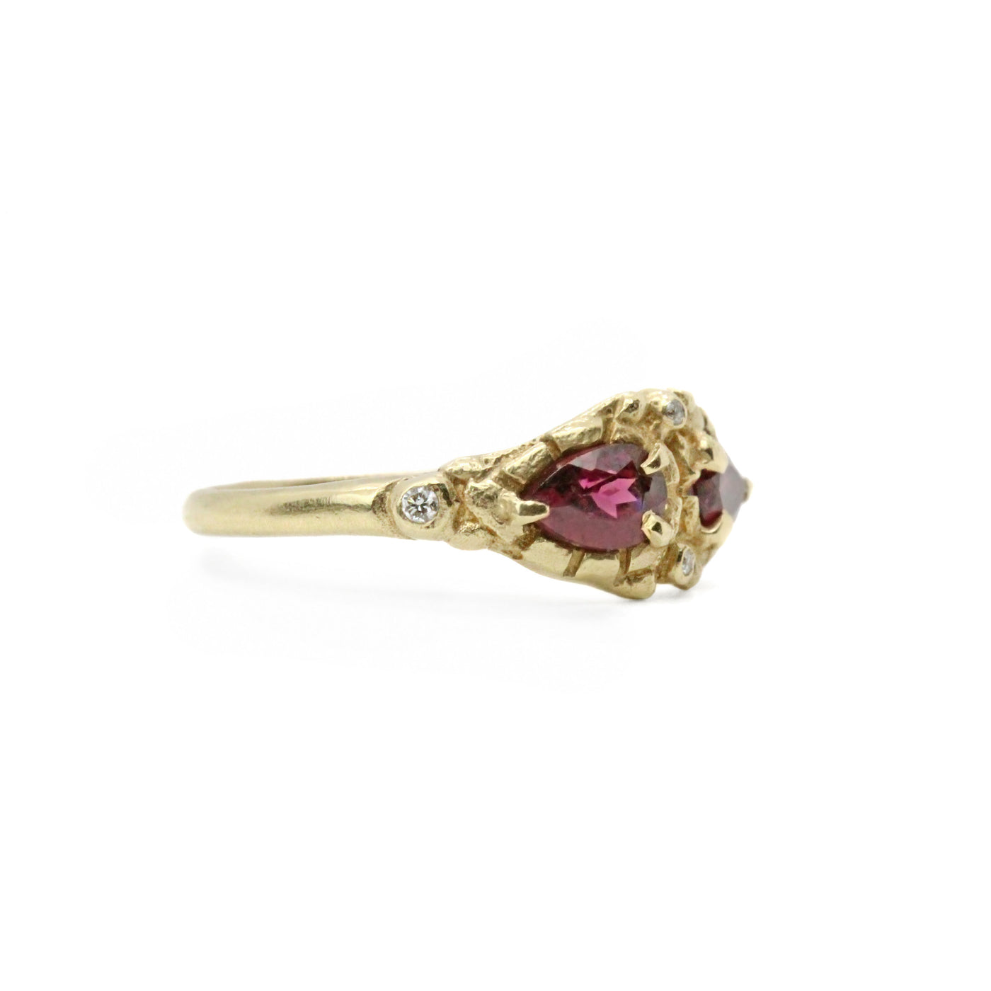 Garnet Masque Ring