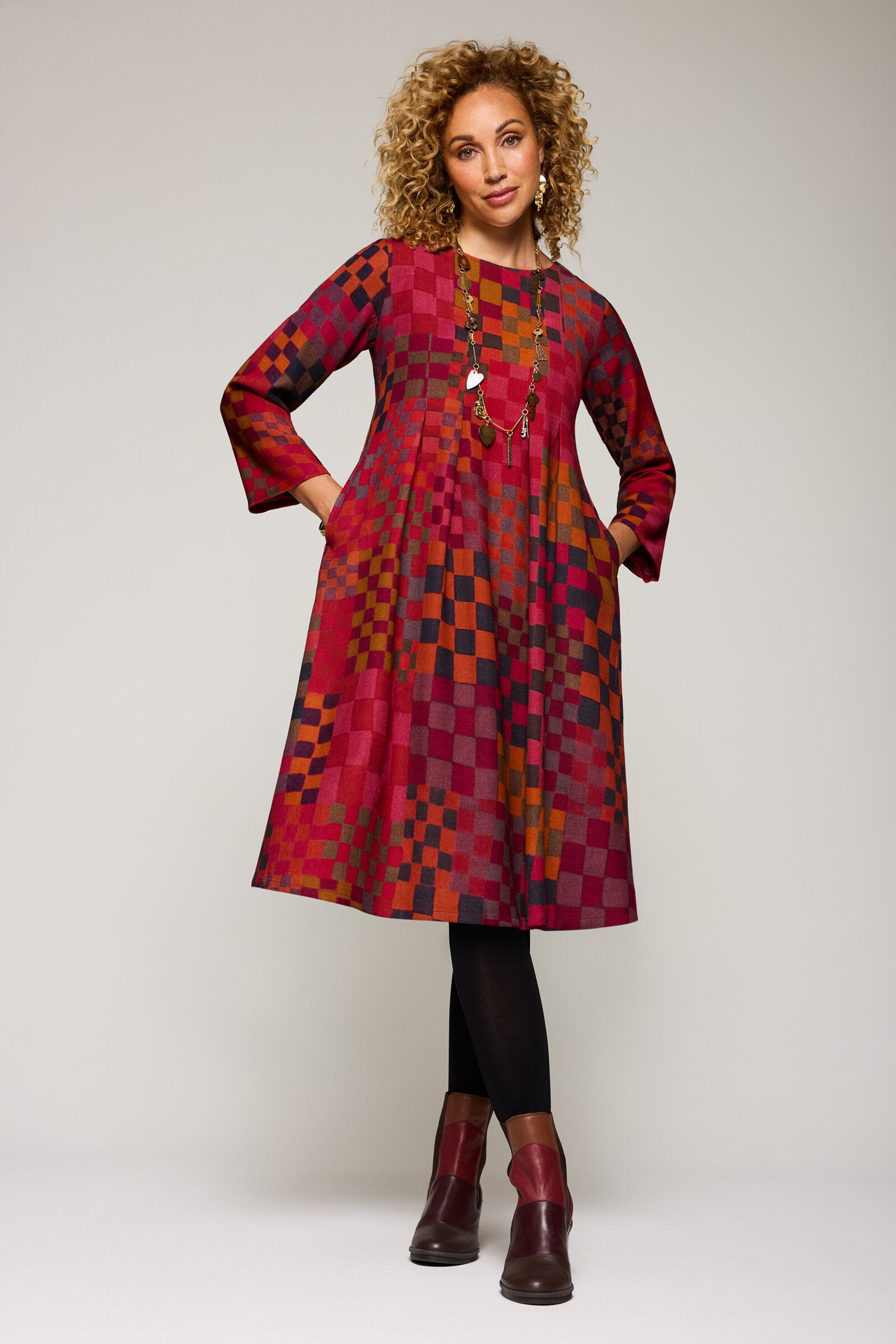 Wool Enid Dress