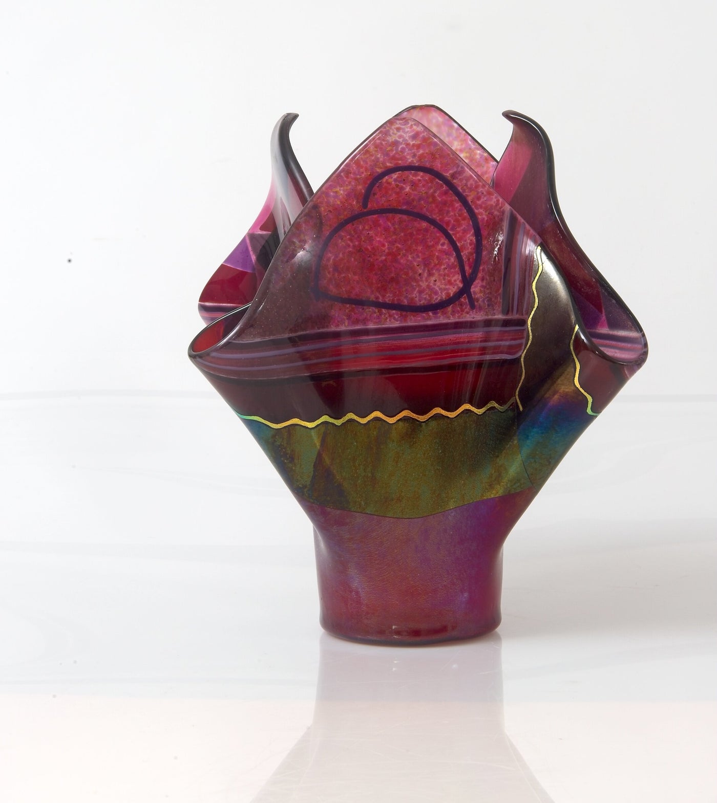 Purple Sunset Vessel I