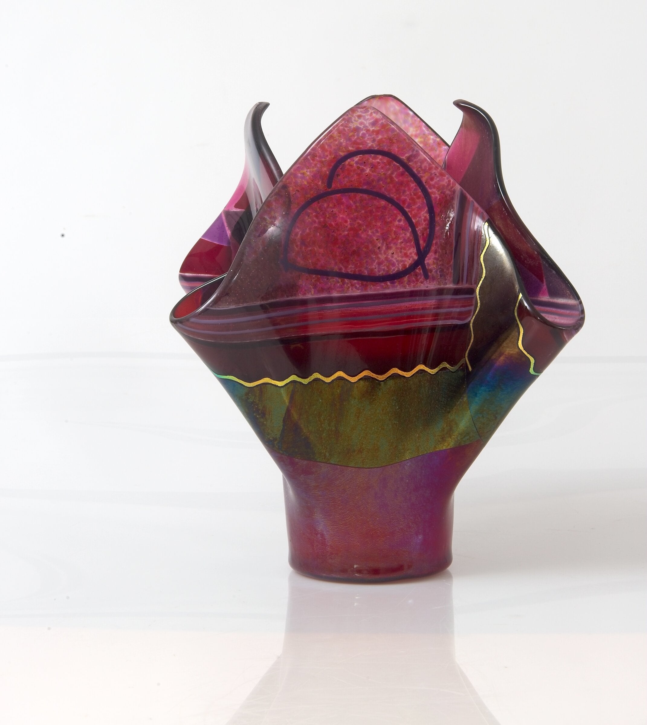 Purple Sunset Vessel I