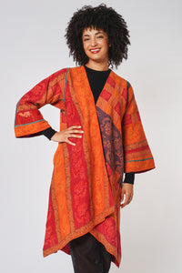 Wrap Flare Coat #1