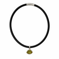 Free-Form Lemon Topaz Necklace