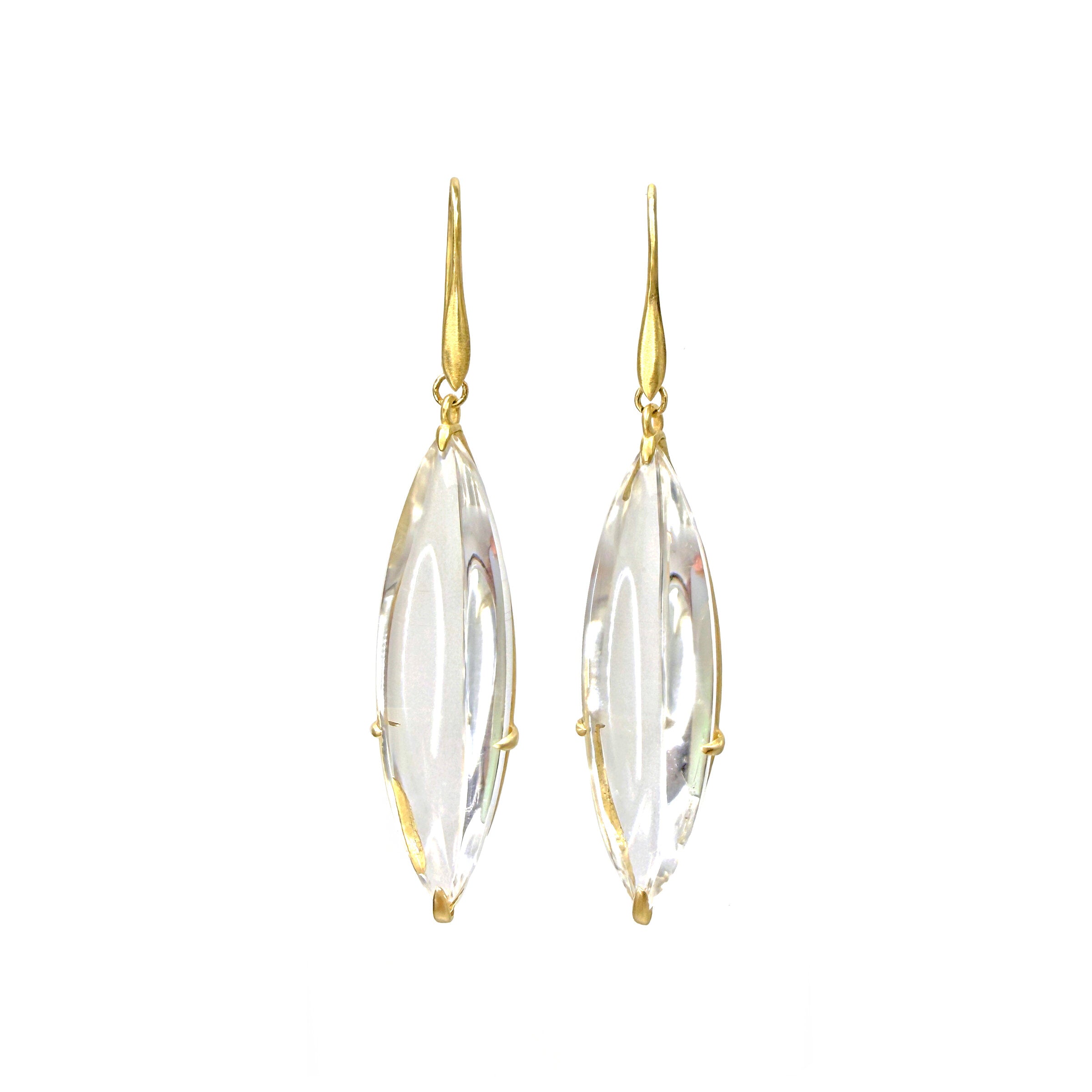 Mirror Marquise Earrings