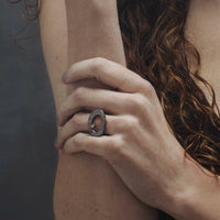 oxidized silver
