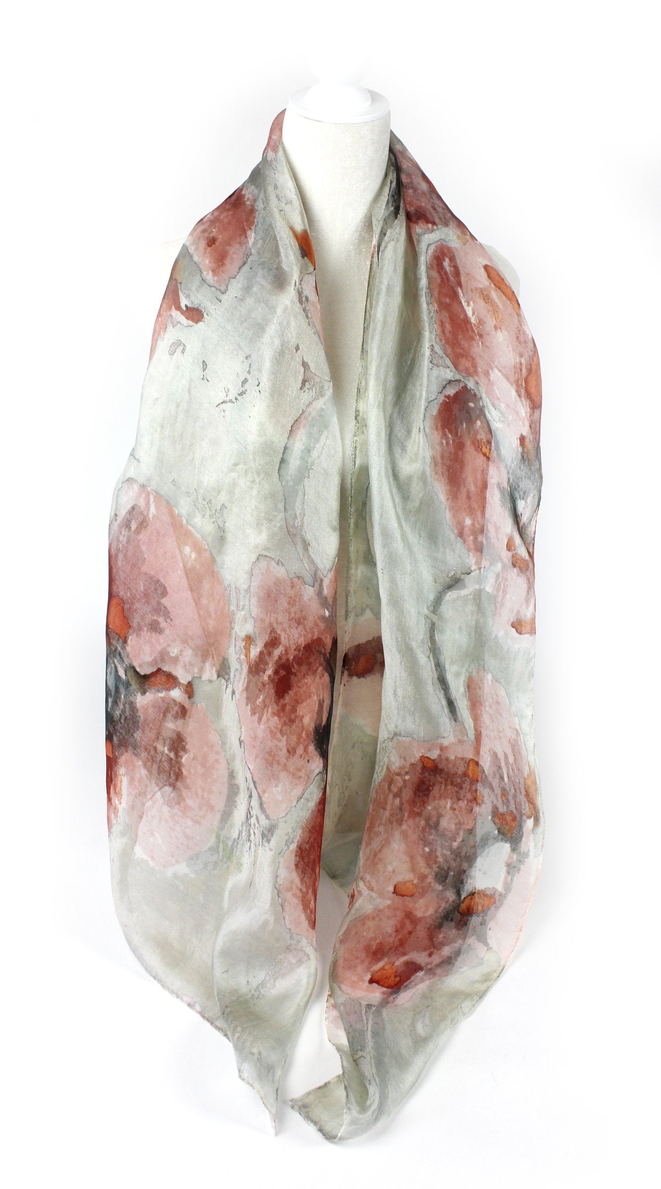Poppy Organza Scarf