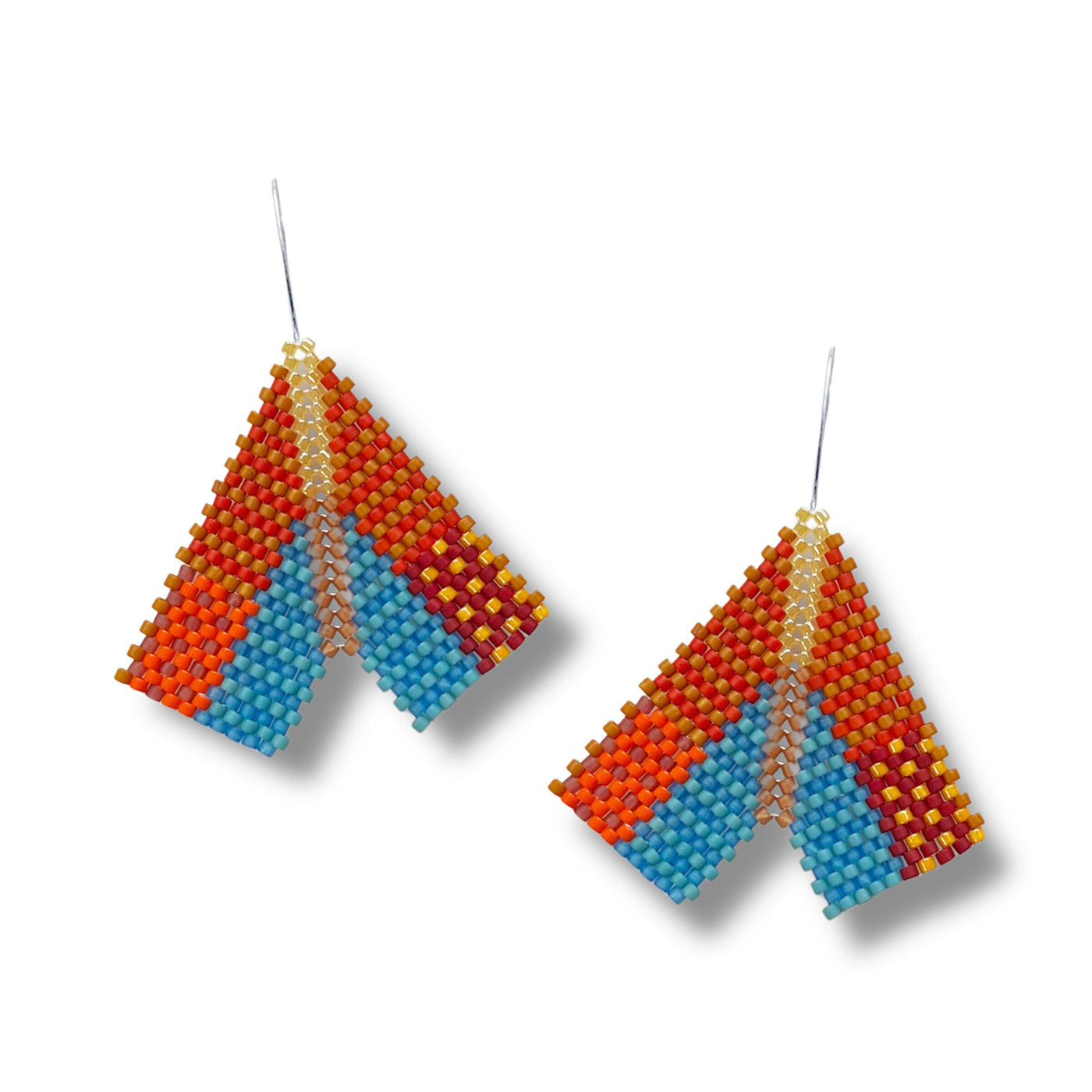 Blazing Dahlia Earrings