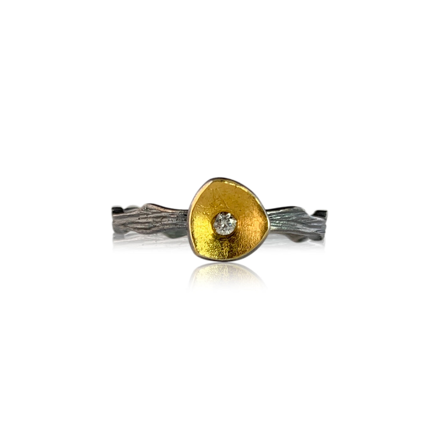 Medium Oxidized Silver