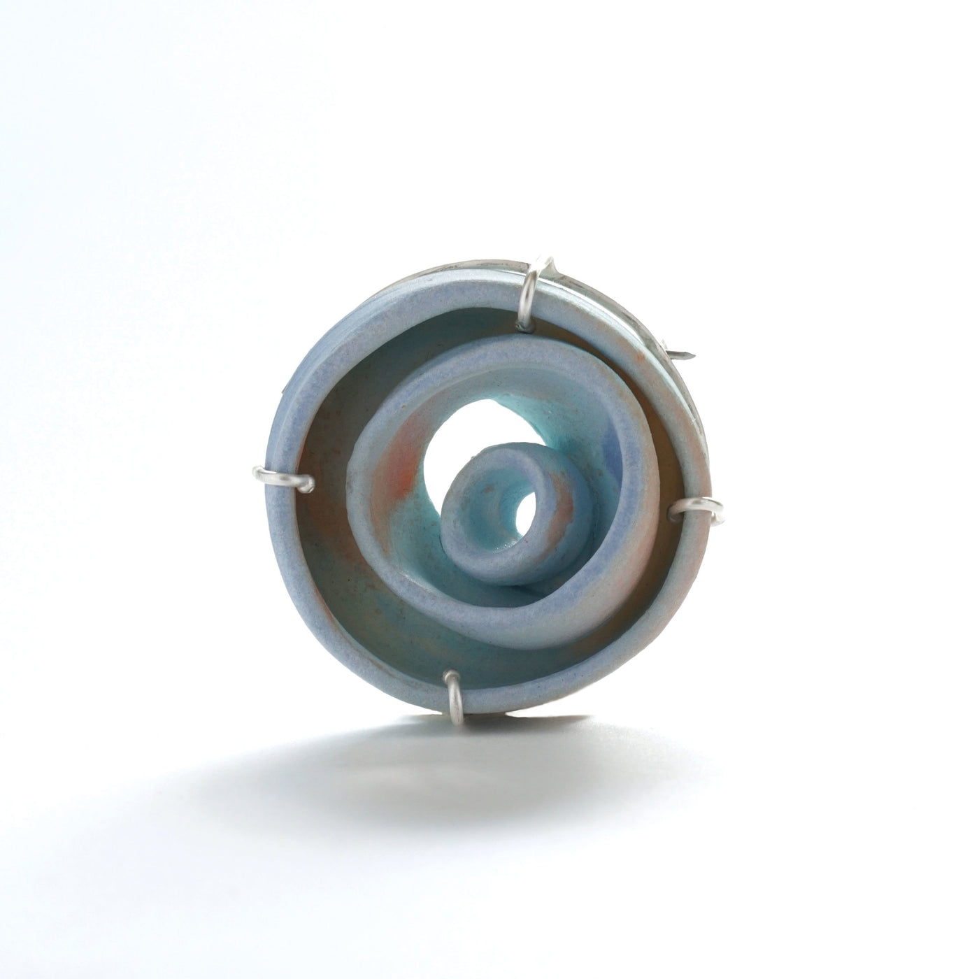 Small Blue Brooch