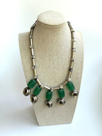 Silver Wheels Necklace