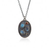 Labradorite Trio Pendant