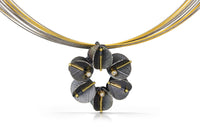Round Urban Daisy Necklace