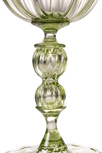 Pale Lime Green Goblets