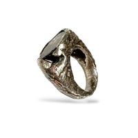 Carved Sculptural Tourmaline Ring